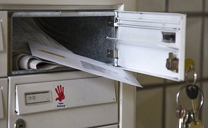 Post von der Polizei